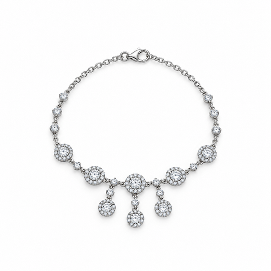 Rosette Cascade Bracelet