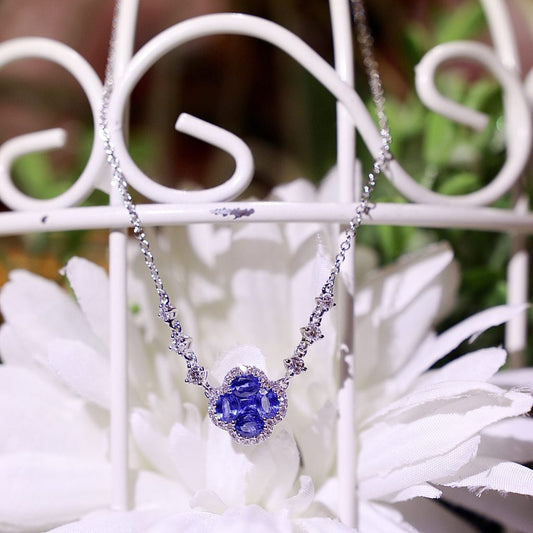 Blue Sapphires and Tanzanite Jewellery Collection