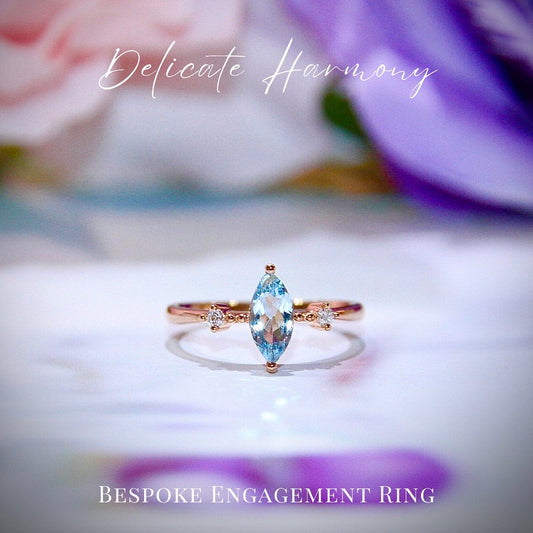 Crafting Elegance: Bespoke Delicate Diamond Ring Setting Designs