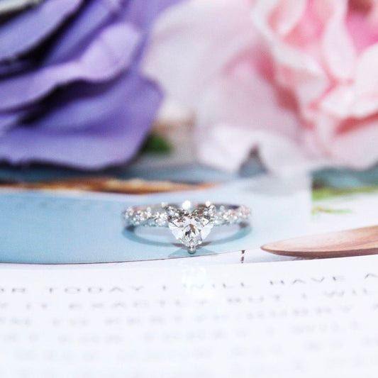 Embracing Timeless Romance: The Heart-Shaped Engagement Ring