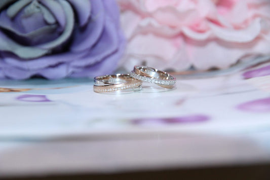 Wedding Bands with diamonds