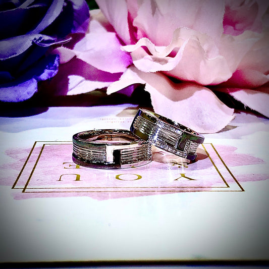 The Bold and Unique Wedding Band Trend