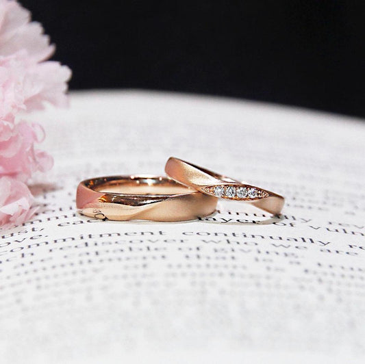Interweaving Wedding Bands Collection
