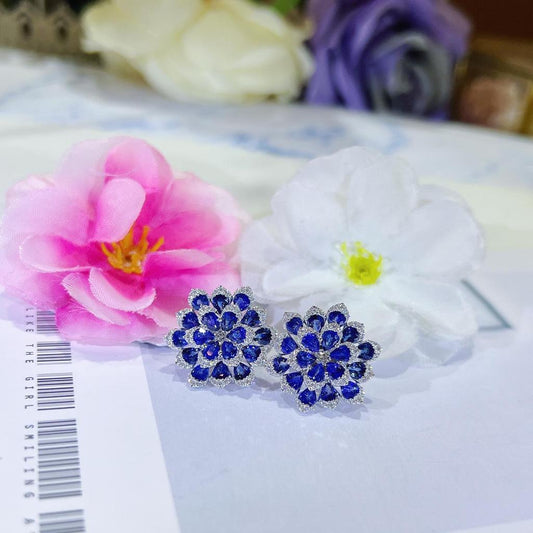 Diamonds and Gemstone Earrings Collection