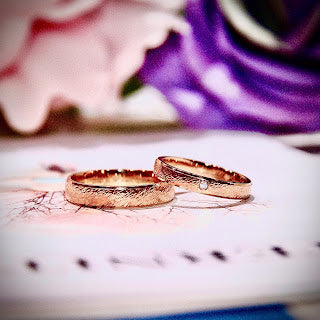 Harmonizing Love: The Exquisite World of Rose Gold Wedding Bands at eClarity