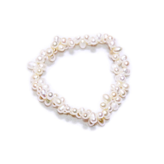 Freshwater Pearl Floral Bracelet