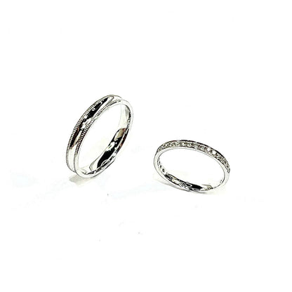 Timeless Milgrain Wedding Ring