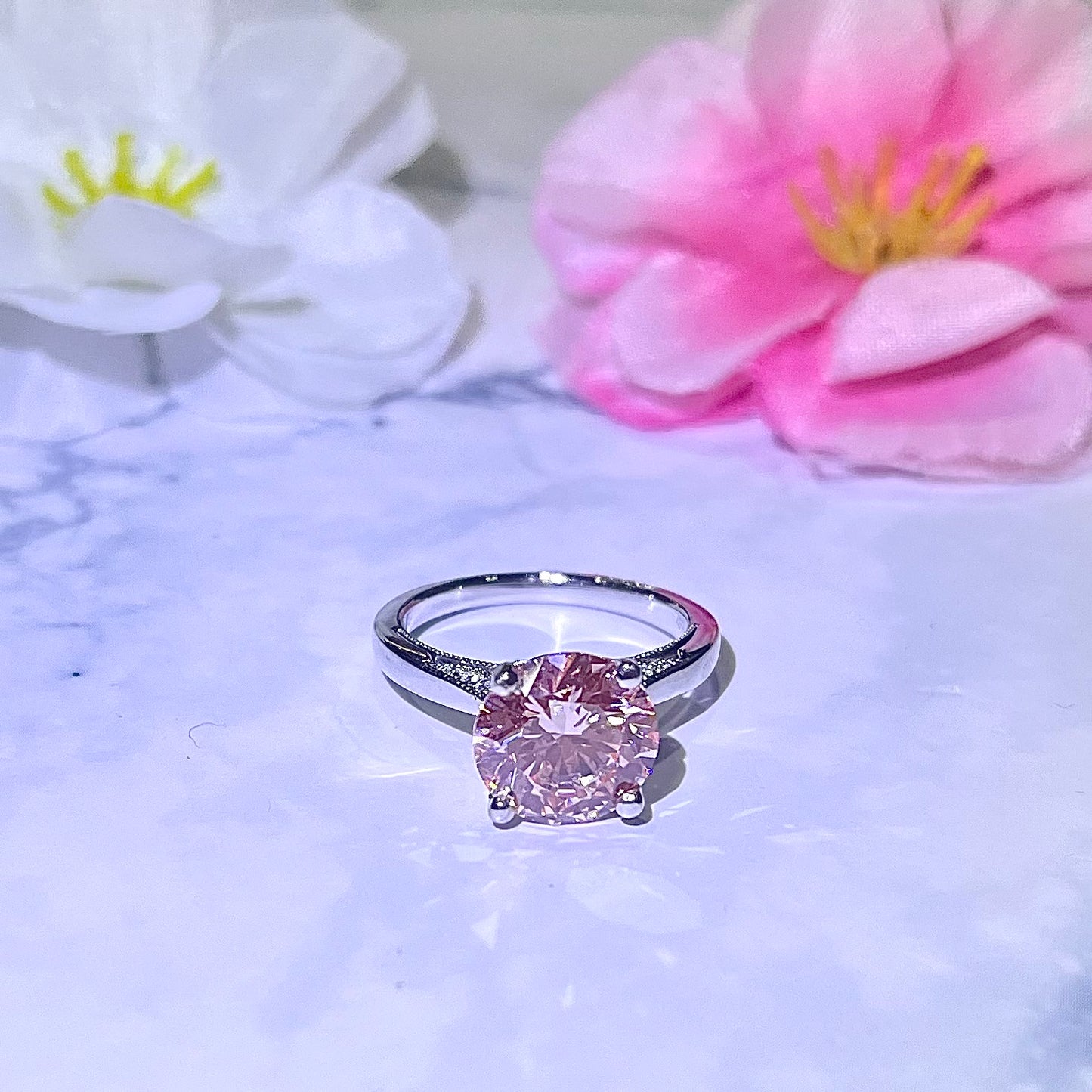 [For Rent] Fancy Pink Diamond Ring (To Buy: $131,604)