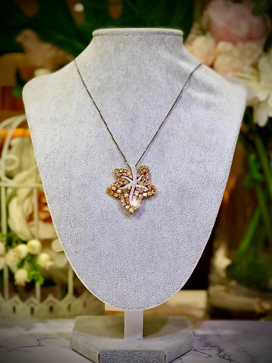 [For Rent] Yellow Elegance Brooch Pendant (To Buy: $34,218)