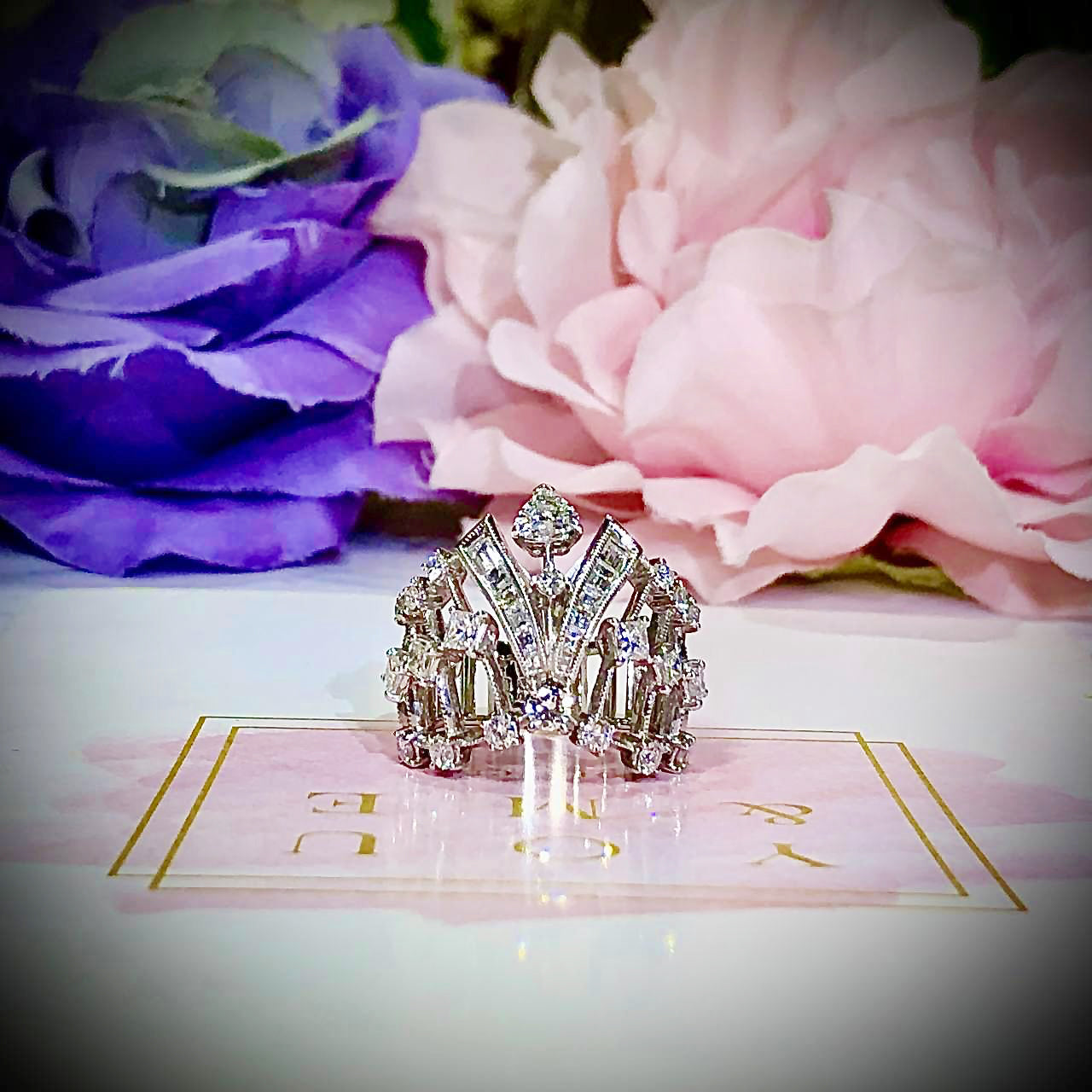 [For Rent] Royal Romance Diamond Ring (To Buy: $24,804)