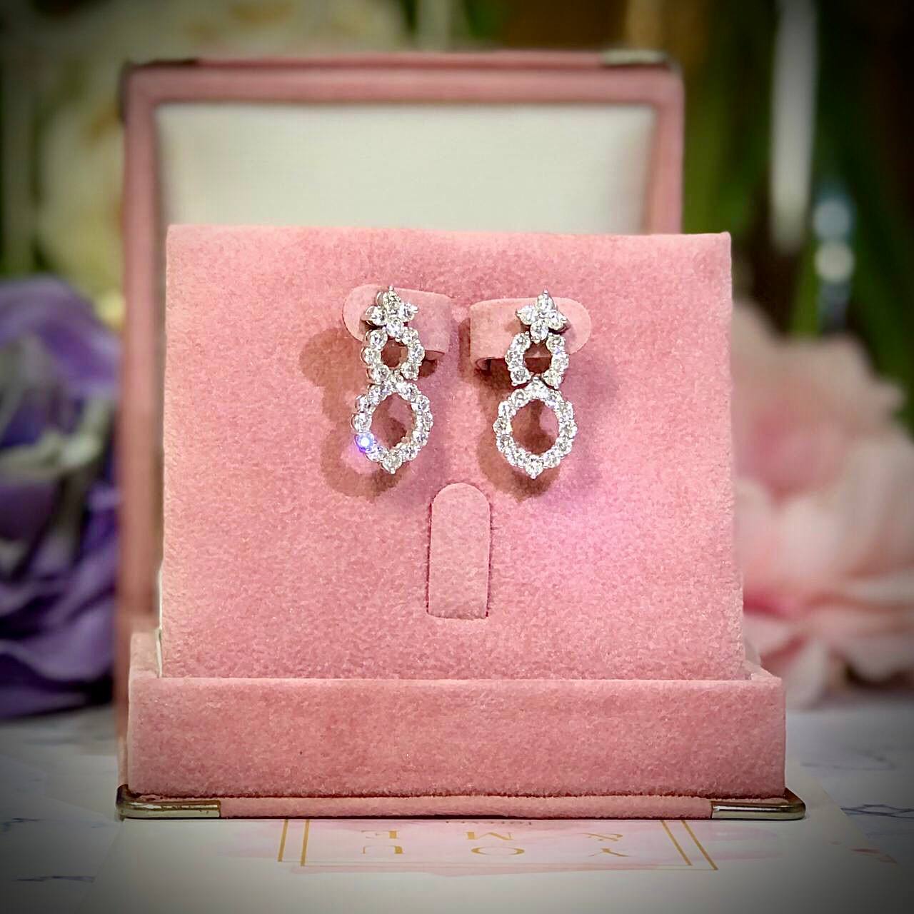 [For Rent] Elegance in Swing Earrings (To Buy: $30,928)