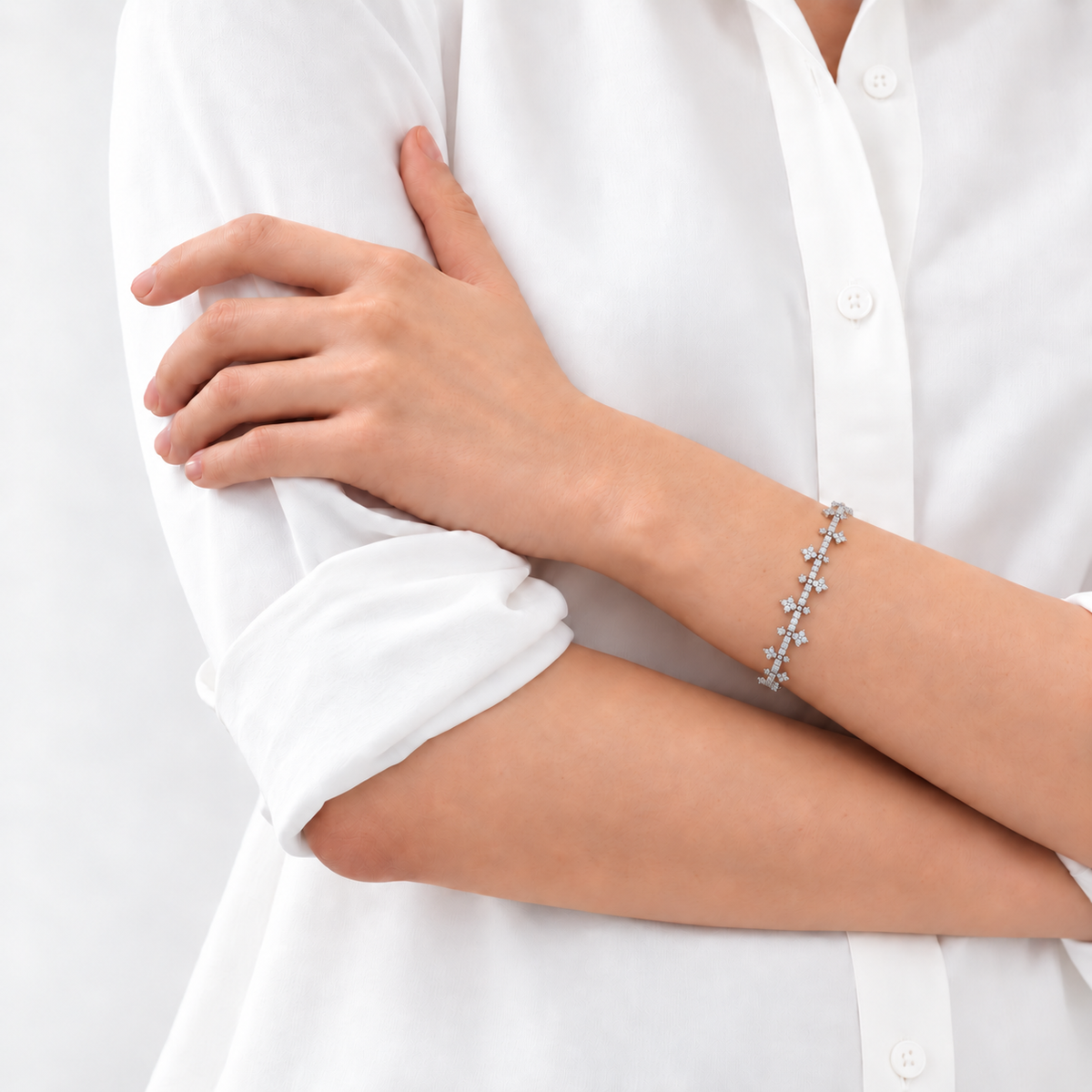 Starlit Bloom Bracelet