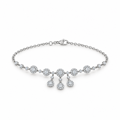 Rosette Cascade Bracelet