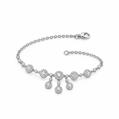 Rosette Cascade Bracelet
