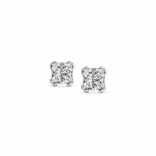 Prism Solitaire Earrings