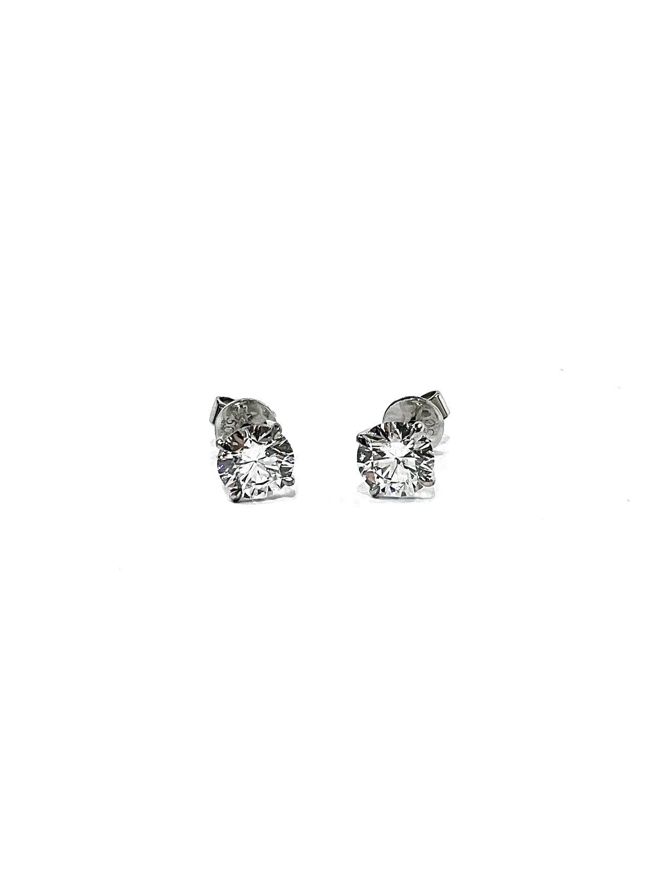 Classic Diamond Earrings