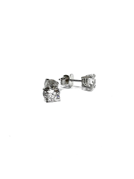 Classic Diamond Earrings