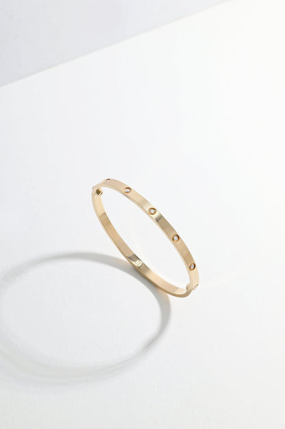 Love, Me Bangle - Rose Gold