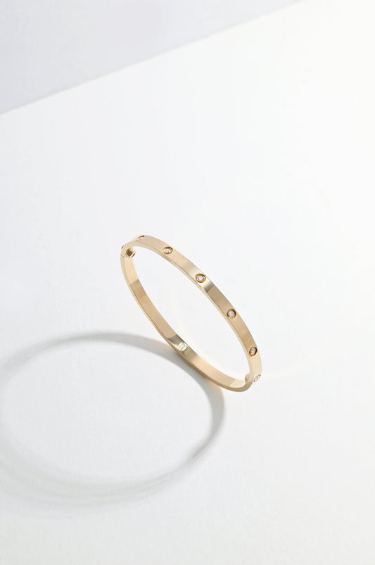 Love, Me Bangle - Rose Gold