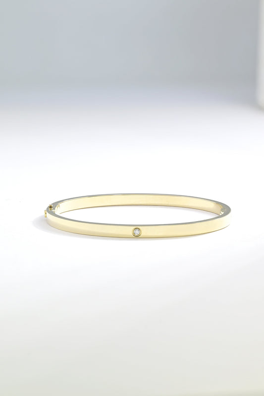 Love Me Bangle - Yellow Gold