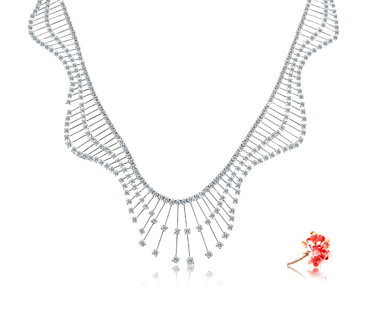 Dancing Cascade Necklace