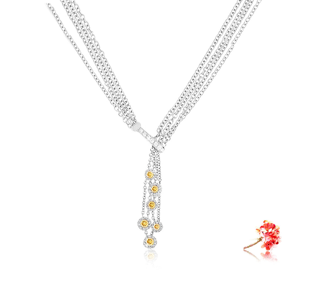 Aurora Cascade Necklace