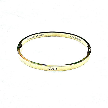 Love Me Bangle - Yellow Gold