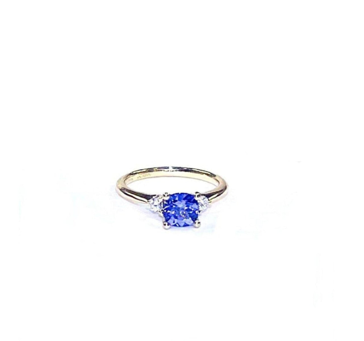 Blue Tanzanite Ring