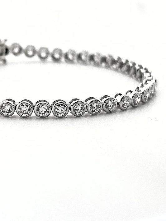 Bezel Diamond Bracelet