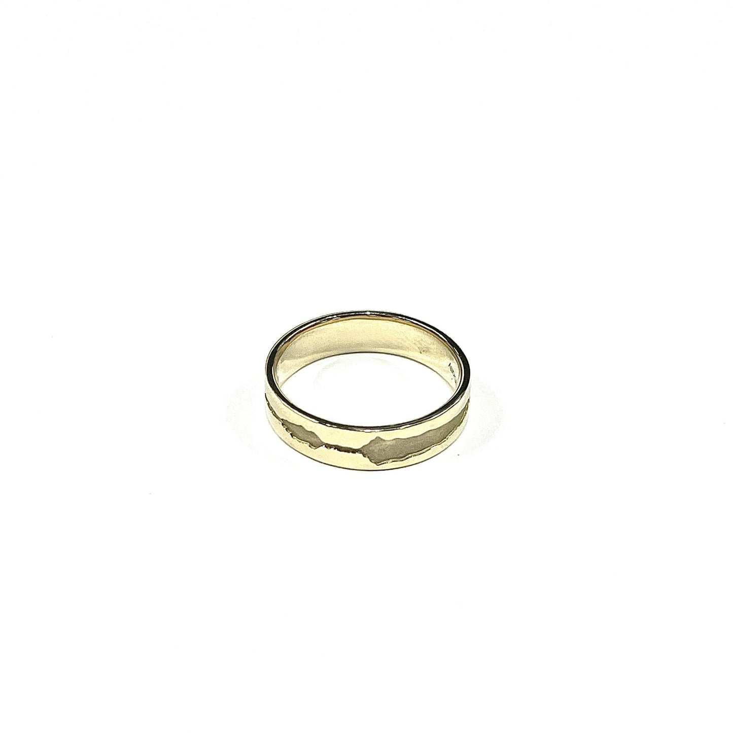 Men's Echo Sound Wave Love Ring