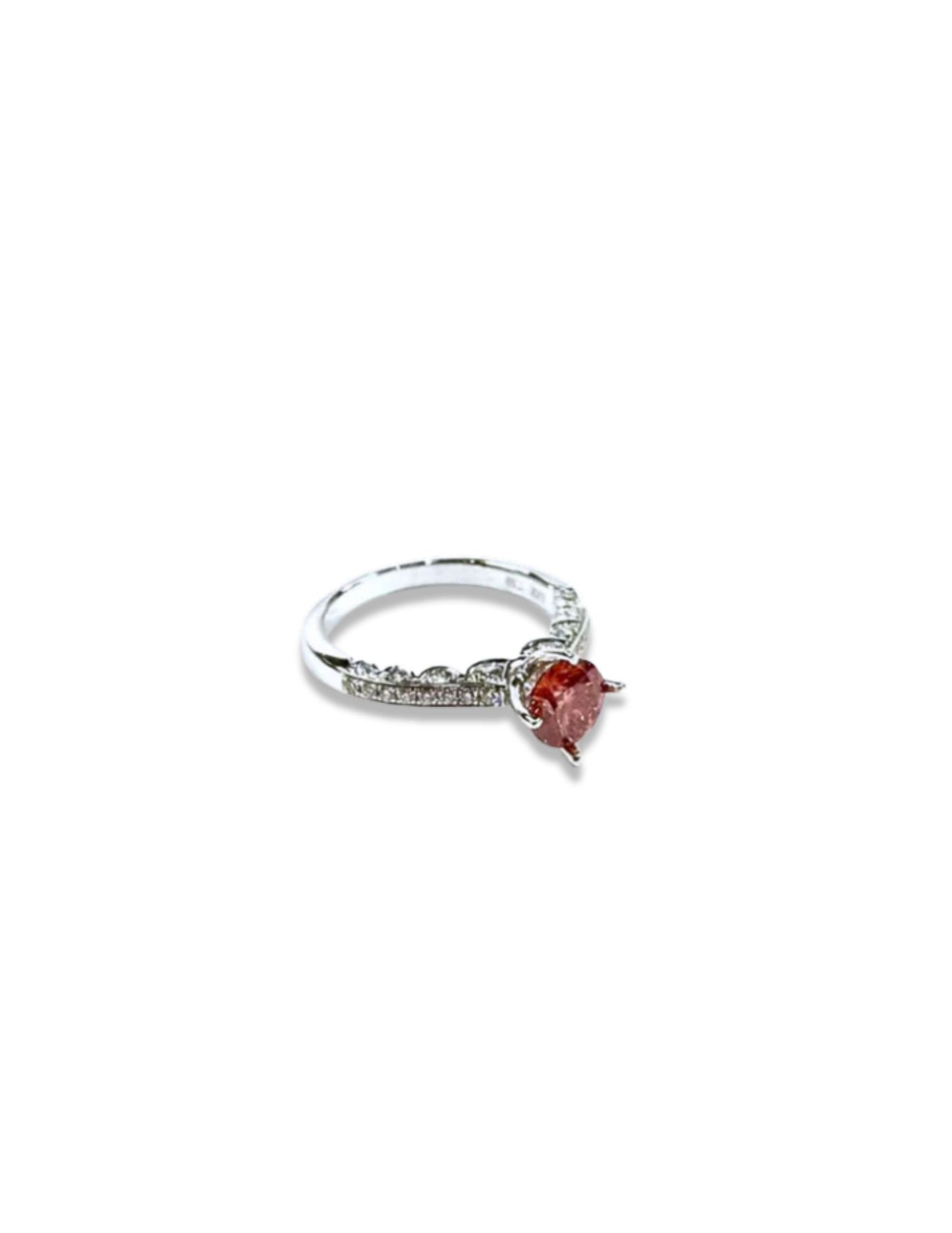 Pink Diamond Ring - Ready