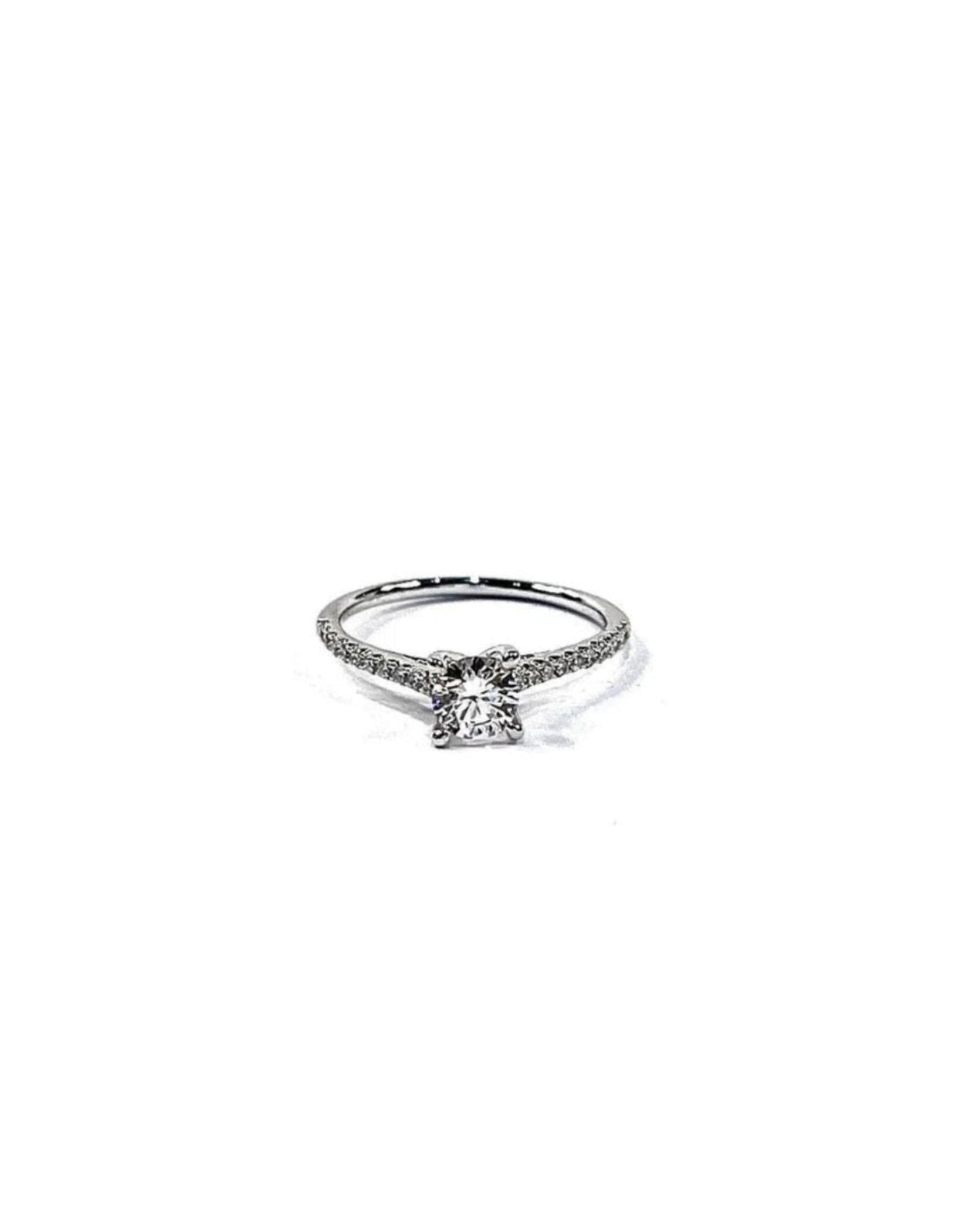 Petite Classic Diamond Ring