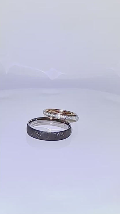 Men's Midnight Satin Band