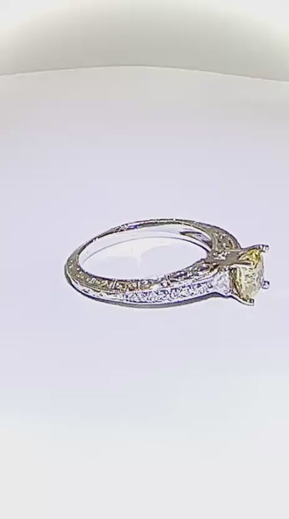 Yellow Diamond Ring