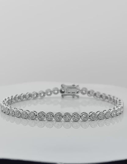 Bezel Diamond Bracelet