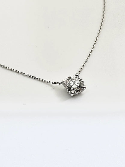Round Diamond Pendant