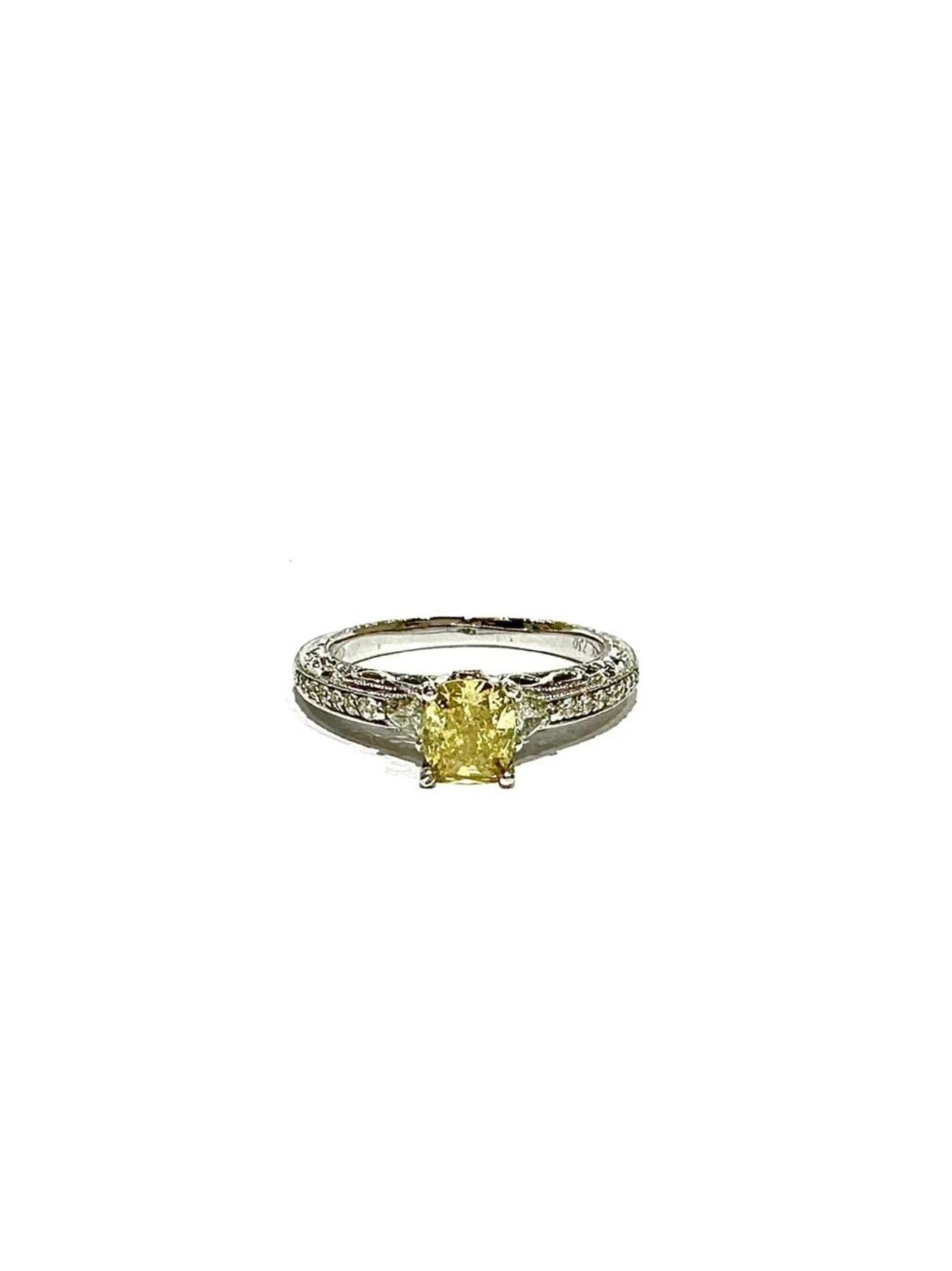 Yellow Diamond Ring