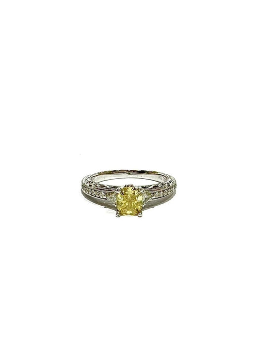 Yellow Diamond Ring